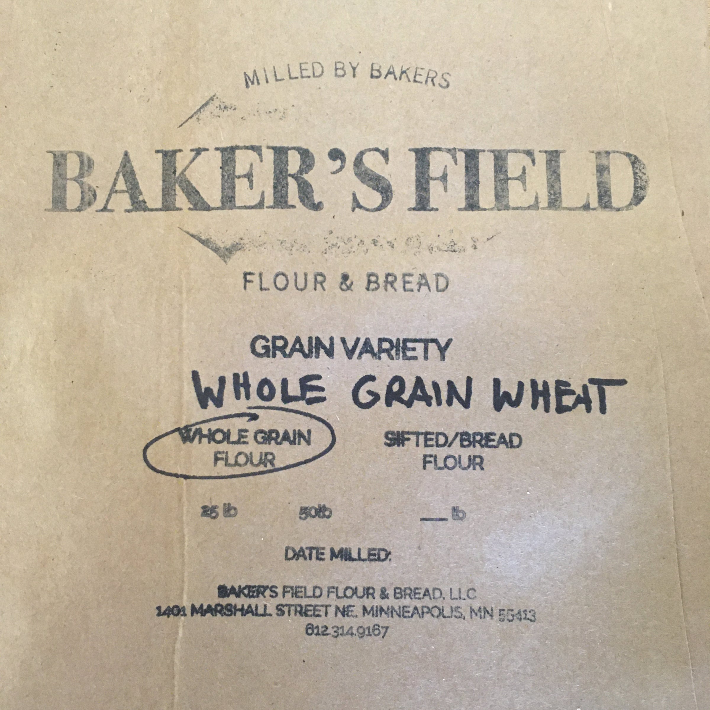 FLOUR BULK Baker's Field Flour & Bread