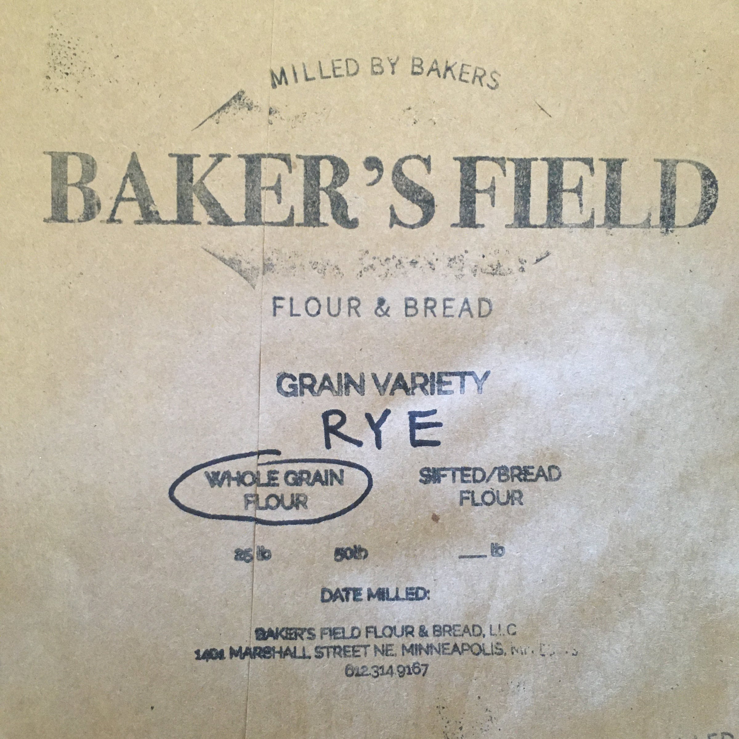 FLOUR BULK Baker's Field Flour & Bread