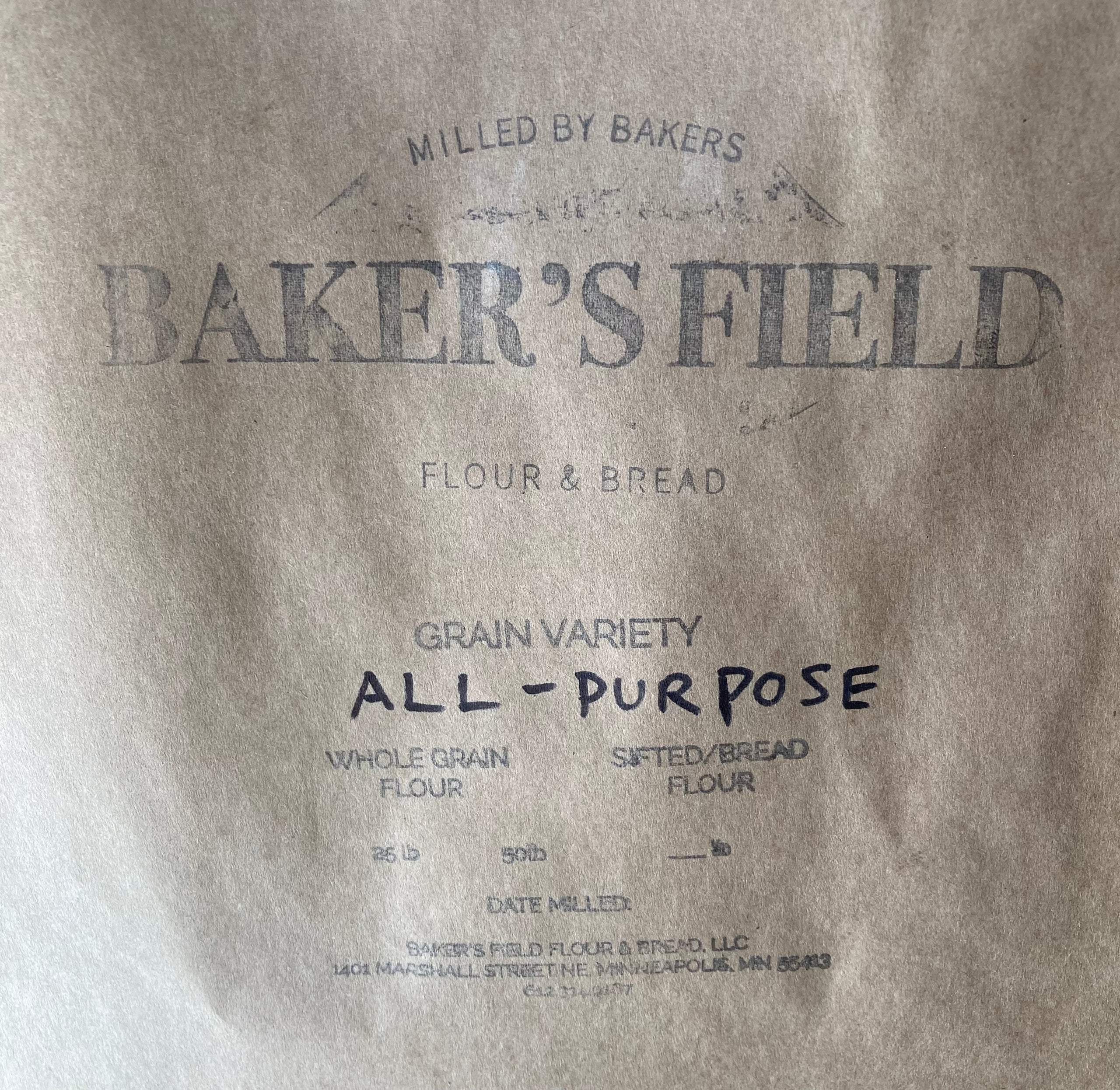 FLOUR BULK Baker's Field Flour & Bread