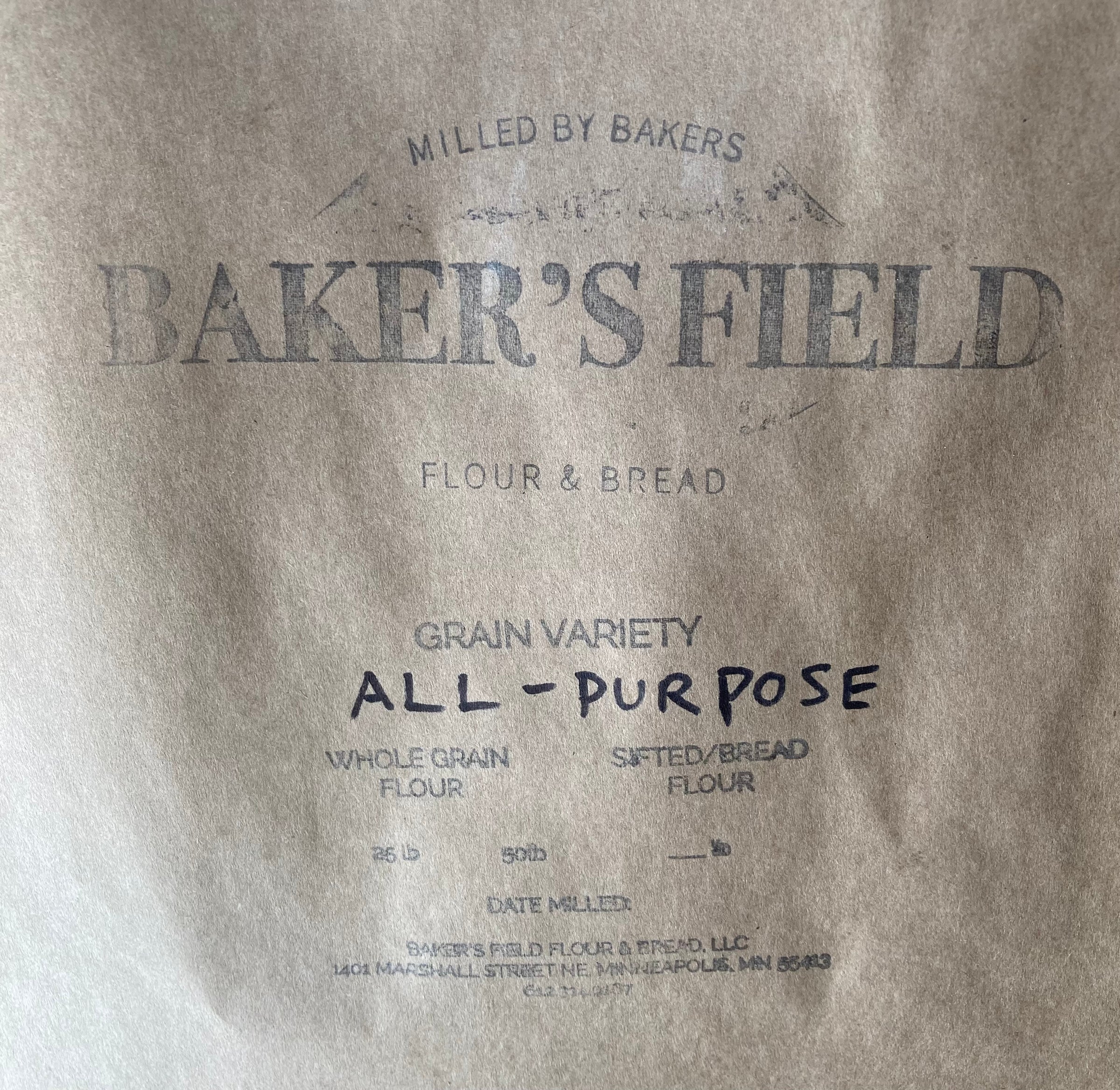 FLOUR BULK Baker's Field Flour & Bread